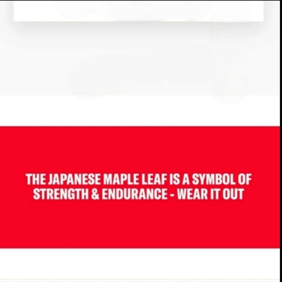 BOAST Men's Tournament Shorts White With Red Leaf Size Large NEW - Picture 5 of 5